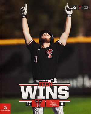 Image post by @ttu_baseball on Instagram