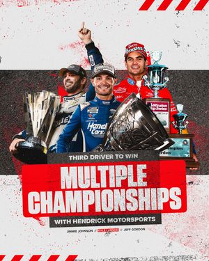 Image post by @teamhendrick on Instagram