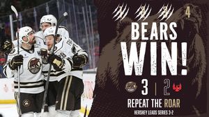 Image post by @TheHersheyBears on Twitter