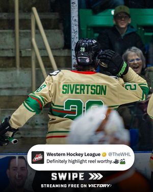 Image post by @westernhockeyleague on Instagram