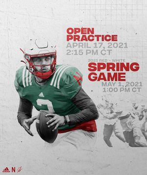 Image post by @huskerfootball on Instagram