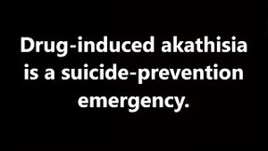 Video post by @akathisiaalliance on YouTube