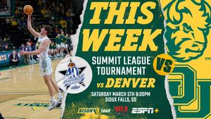 Image post by @NDSUmbb on Twitter