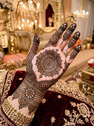Image post by @mehndi_design4u on Instagram