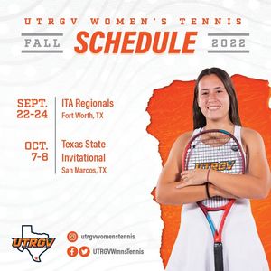 Image post by @UTRGVWmnsTennis on Facebook