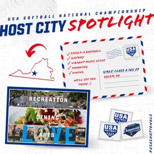 Image post by @USASoftball on Twitter