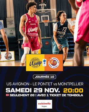 Image post by @usavignonpontetbasket on Instagram