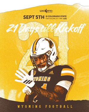 Image post by @wyo_football on Twitter