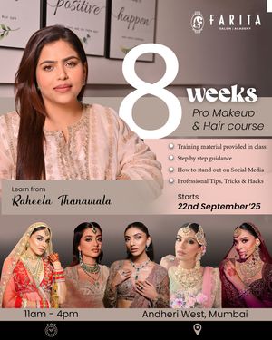 Image post by @faritasmakeupacademy on Instagram