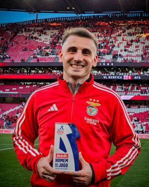 Image post by @slbenfica_en on Twitter