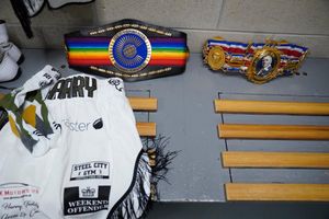 Image post by @MatchroomBoxing on Twitter
