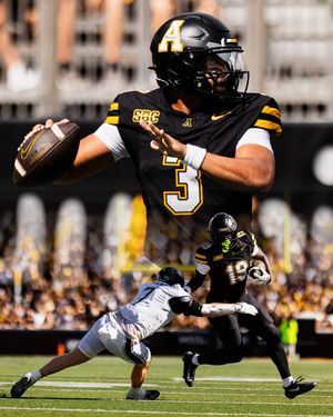Image post by @appstate_fb on Instagram