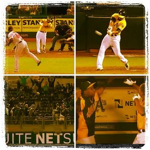 Image post by @athletics on Instagram