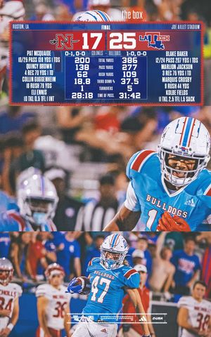 Image post by @LATechSports on Twitter