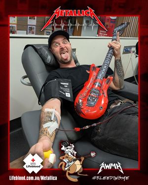 Image post by @metallica on Instagram