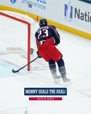 Image post by @bluejacketsnhl on Instagram