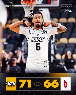 Image post by @vcu_hoops on Instagram