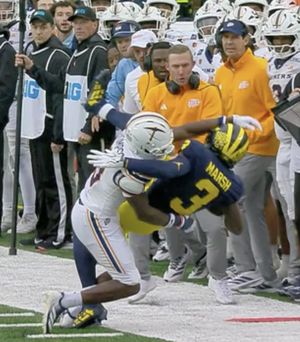 Image post by @UMichFootball on Twitter/X