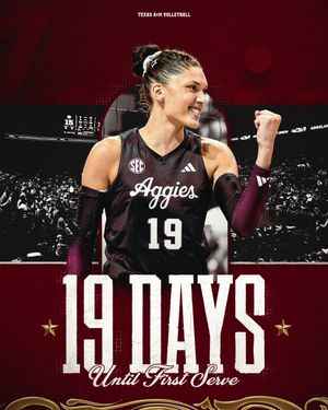 Image post by @aggievolleyball on Instagram