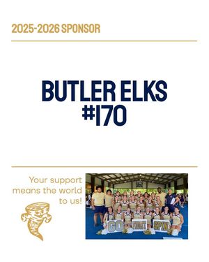 Image post by @butlertornadocheer on Facebook