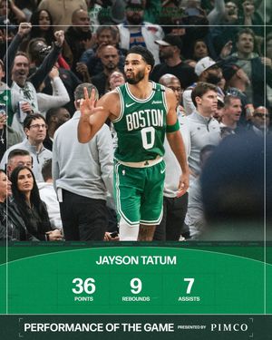 Image post by @celtics on Instagram