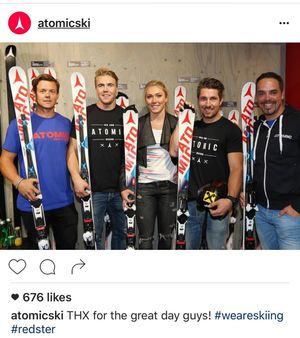 Image post by @mikaelashiffrin on Instagram