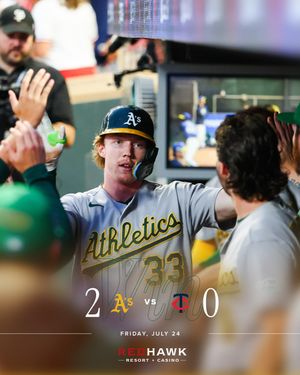 Image post by @athletics on Instagram