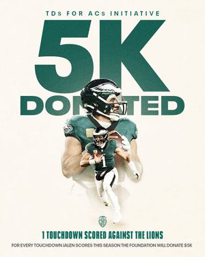 Image post by @jalenhurtsfoundation on Instagram