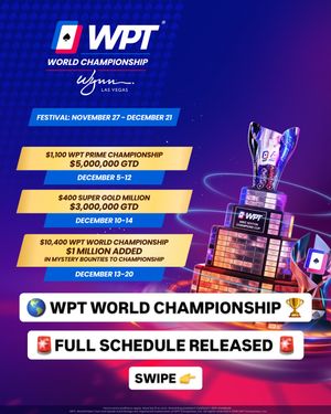 Image post by @worldpokertour on Instagram