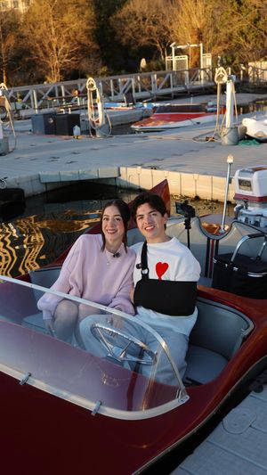 Video post by @retroboatrentalsatx on Facebook