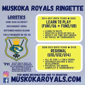 Image post by @muskokaroyals on Facebook