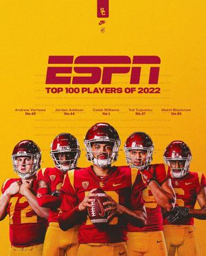 Image post by @uscfb on Instagram