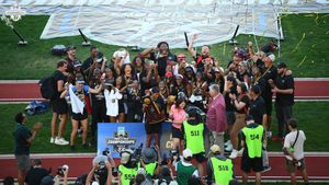 Image post by @NCAATrackField on Twitter