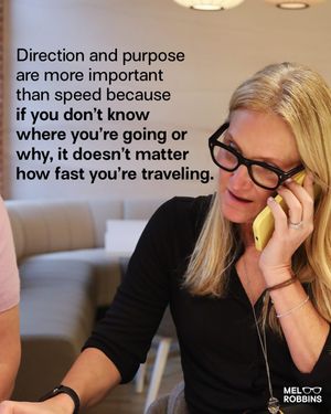 Image post by @melrobbins on Instagram