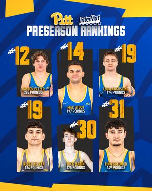 Image post by @Pitt_WRES on Twitter