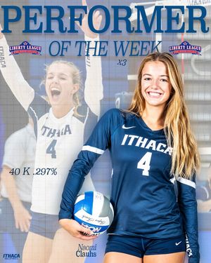 Image post by @ithacavolleyball on Instagram