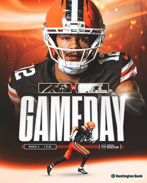 Image post by @Browns on Twitter/X