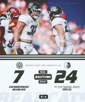 Image post by @NWBearcat_FB on Twitter