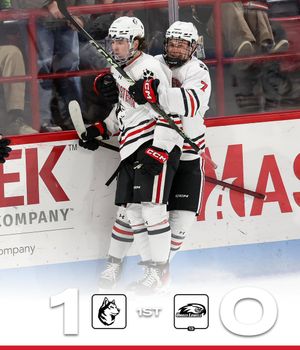 Image post by @GoNUmhockey on Twitter