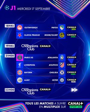 Image post by @CanalplusFoot on Twitter