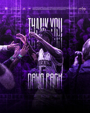 Image post by @UW_MBB on Twitter