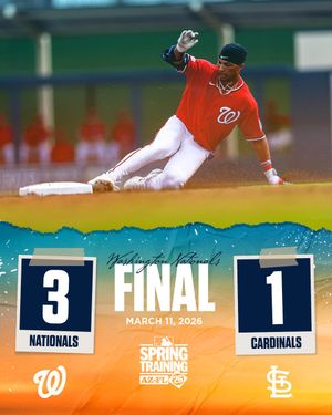 Image post by @Nationals on Twitter