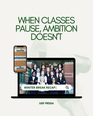 Image post by @usfprssa on Instagram