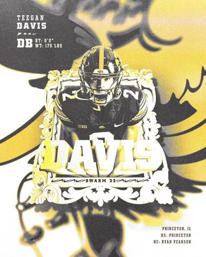 Image post by @hawkeyefootball on Instagram