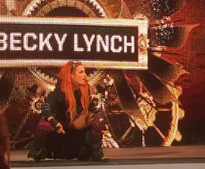 Image post by @beckylynchwwe on Instagram