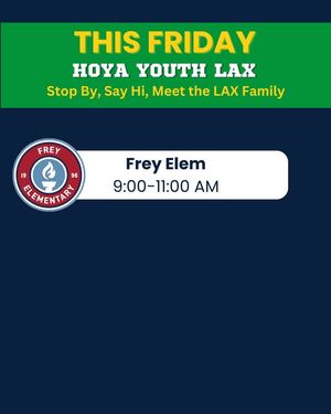 Image post by @Hoya Youth Lacrosse Association on Facebook