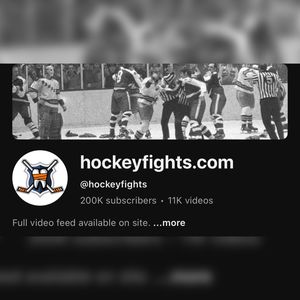 Image post by @hockeyfights on Instagram