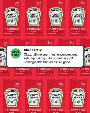 Image post by @ubereats on Instagram