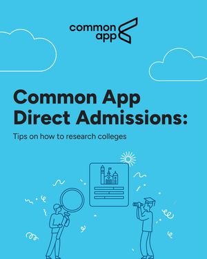 Image post by @commonapp on Instagram