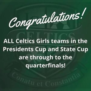 Image post by @TheCelticsSoccerClub on Facebook